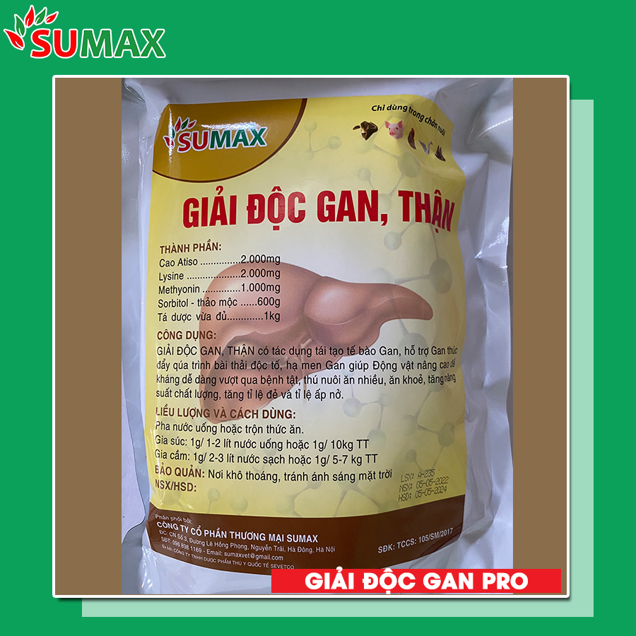 GIẢI ĐỘC GAN, THẬN